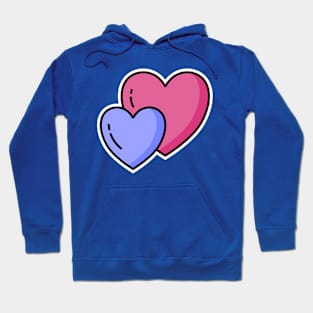 Hearth Shape couple Hoodie